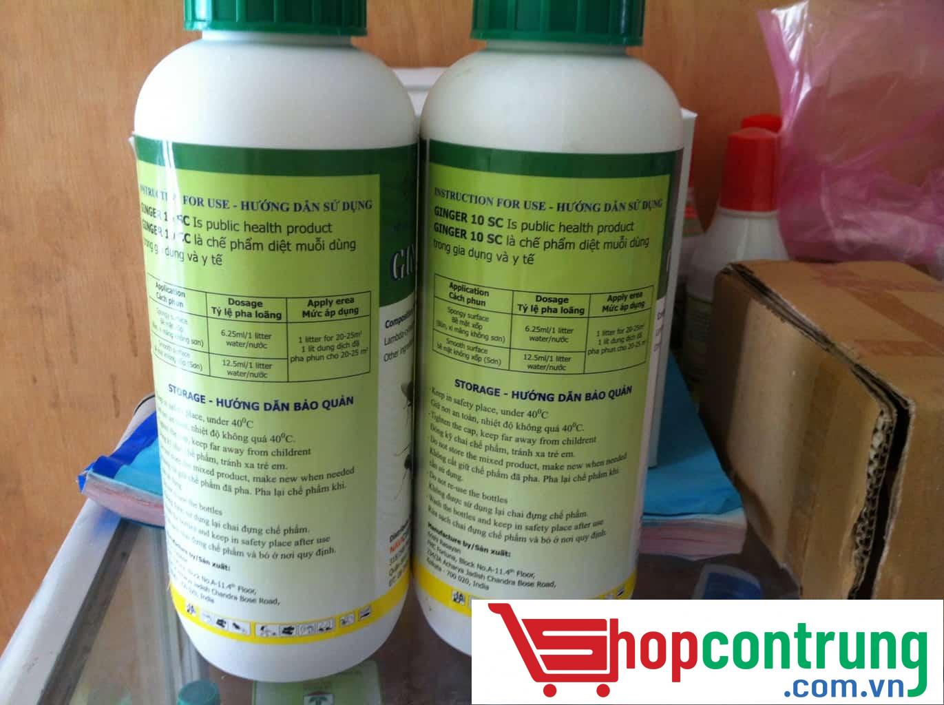 thuốc diệt côn trùng Ginger 10SC