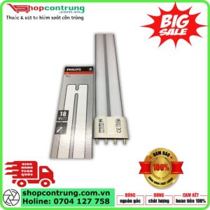 Bóng đèn bắt muỗi phillips 18W hình chữ U/Bóng đèn bẫy côn trùng .