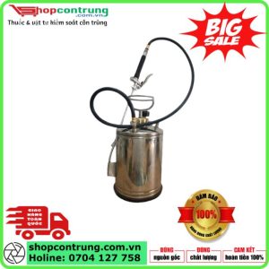 Bình phun thuốc côn trùng nhỏ innox 304 -4lít
