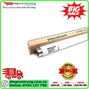 Bóng đèn bắt côn trùng phillips 18w - 60cm. Bóng đèn bẫy côn trùng.