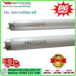 Bóng đèn diệt côn trùng FSL 15W-45CM (chống vỡ)