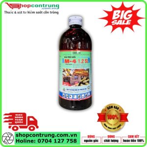 Dầu Trừ Mối M-4 Chính Hãng – Bảo Vệ Gỗ Hiệu Quả, An Toàn, Lâu Dài