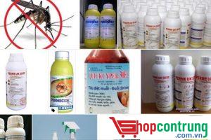 Diệt Muỗi bằng cách phun thuốc diệt côn trùng