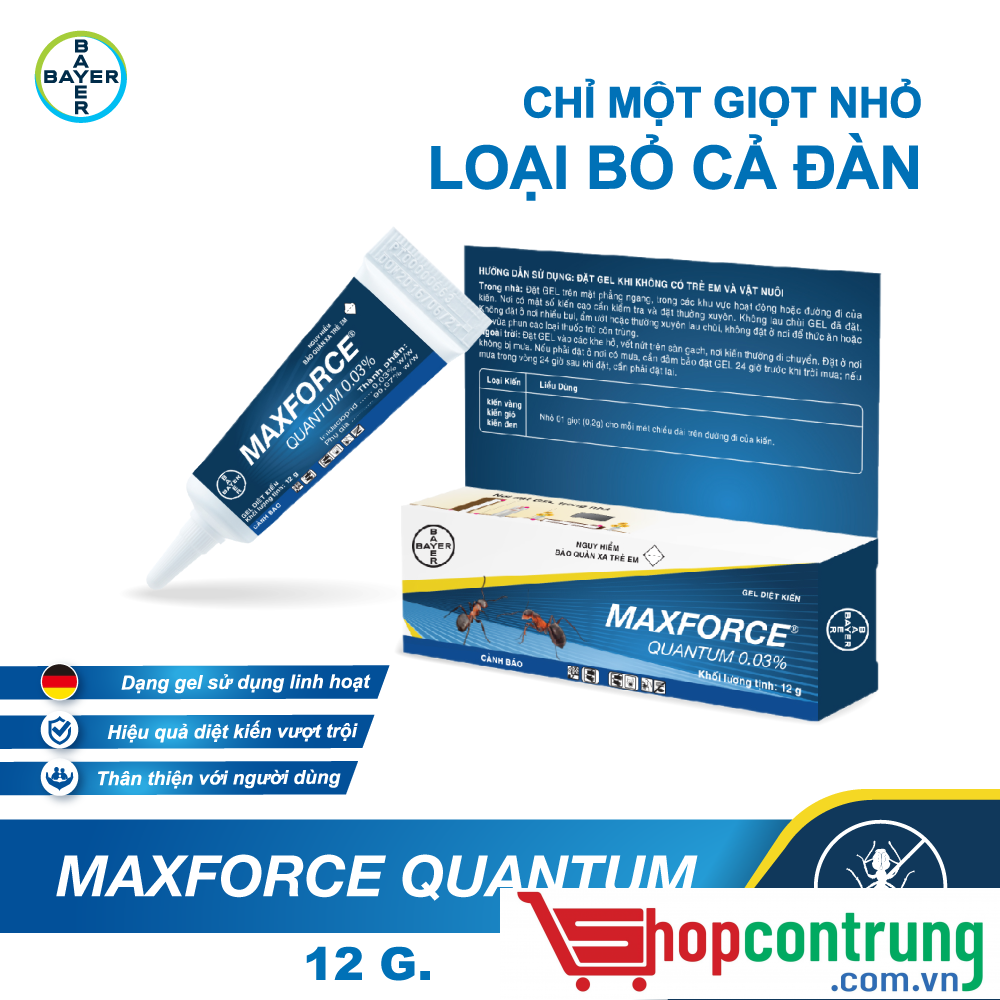 Maxforce Quantum.thuốc diệt kiến