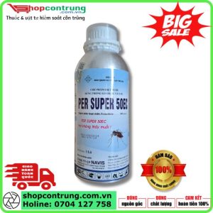 Thuốc diệt muỗi y tế chai nhôm Per Super 50EC  nhập khẩu Ấn Độ