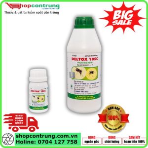 Thuốc diệt ruồi muỗi Deltox 10SC không mùi hiệu quả 6 tháng