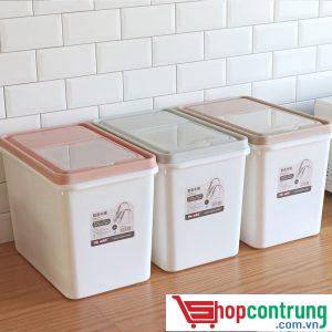 thùng nhựa đựng gạo