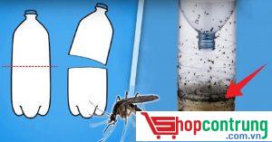 Đặt ra một đĩa nước xà phòng để đuổi muỗi