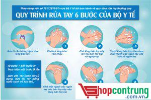 Rửa tay đúng cách