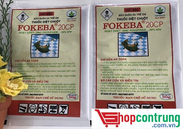 FOKEBA 20% thuốc diệt chuột