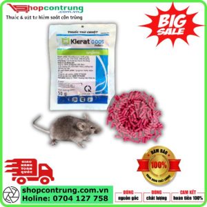 Thuốc diệt chuột Klerat/ thuốc trừ chuột Klerat 0.005% đến từ Thụy Sĩ