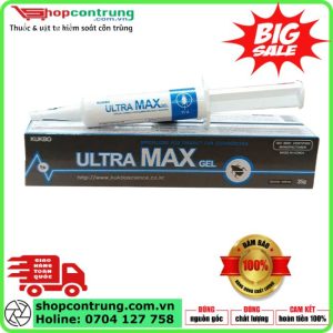 Thuốc diệt gián Ultra Max- gel diệt gián ĐỨC TẬN GỐC