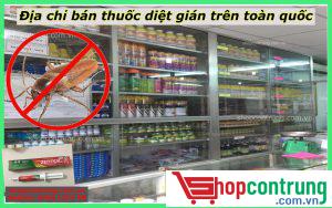 Địa chỉ bán thuốc diệt gián