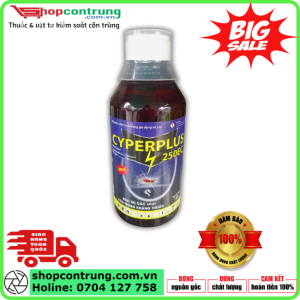 Thuốc đuổi muỗi Cyper Plus 250EC