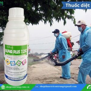 Phun thuốc diệt muỗi Alpha Plus 7.2SC