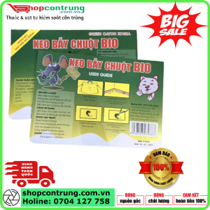 Tấm Keo Bẫy Chuột Giấy Bio