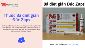 Bả diệt gián Đức Zaps