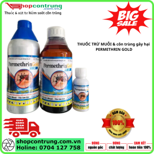 THUỐC TRỪ MUỖI PERMETHRIN GOLD