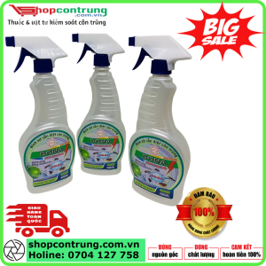 Bình xịt Ruồi Muỗi Kiến Gián DONA