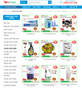 Cửa hàng thuốc diệt kiến