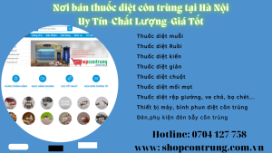 Nơi bán thuốc diệt côn trùng tại Hà Nội Uy Tín-Chất Lượng-Giá Tốt