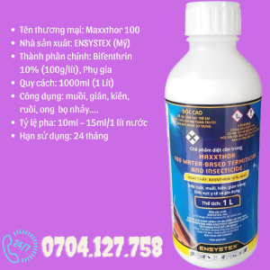 Thuốc diệt muỗi MAXXTHOR 100