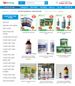 Thuốc diệt ruồi tại Hà Nội