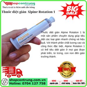 Thuốc diệt gián Alpine Rotation 1