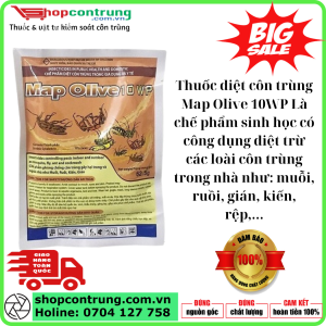 Thuốc diệt côn trùng Map Olive 10WP