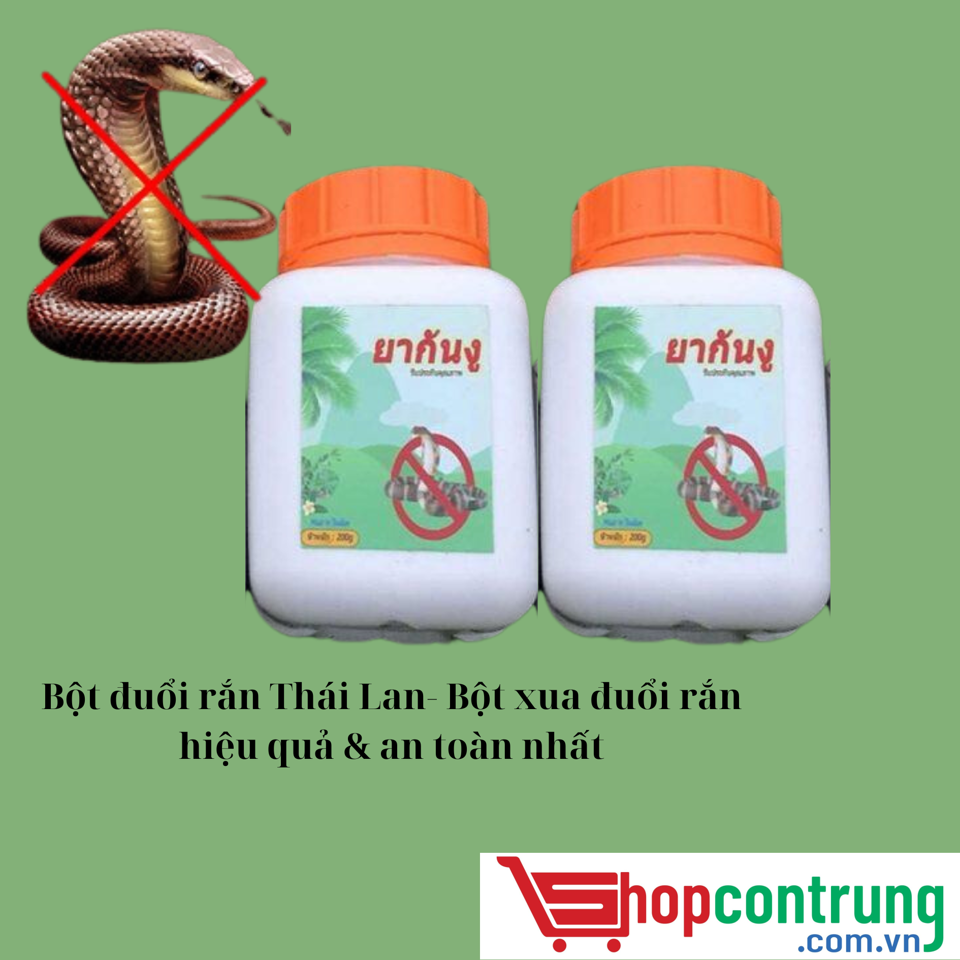 Bột đuổi rắn Thái Lan