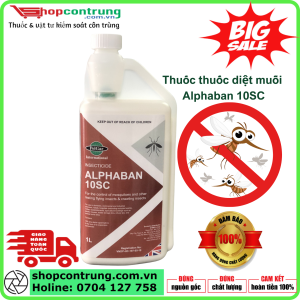 Thuốc thuốc diệt muỗi Alphaban 10SC