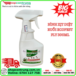 BÌNH XỊT DIỆT RUỒI ECOPEST FLY 300ML