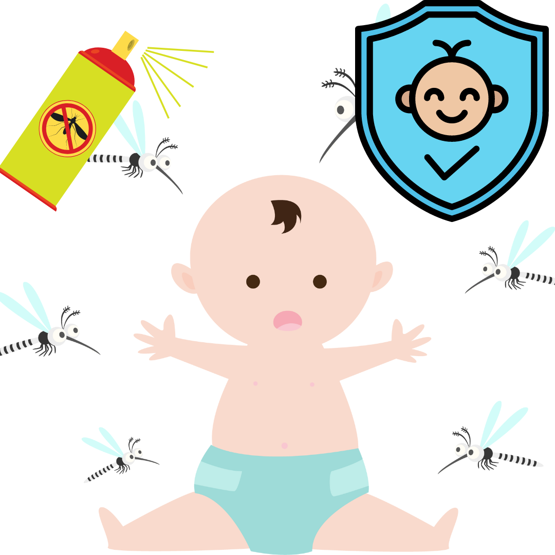 Thuốc xịt muỗi cho bé an toàn