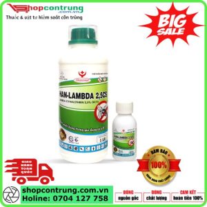 Han-Lambda 2.5 CS  Thuốc diệt muỗi dùng trong gia dụng và y tế