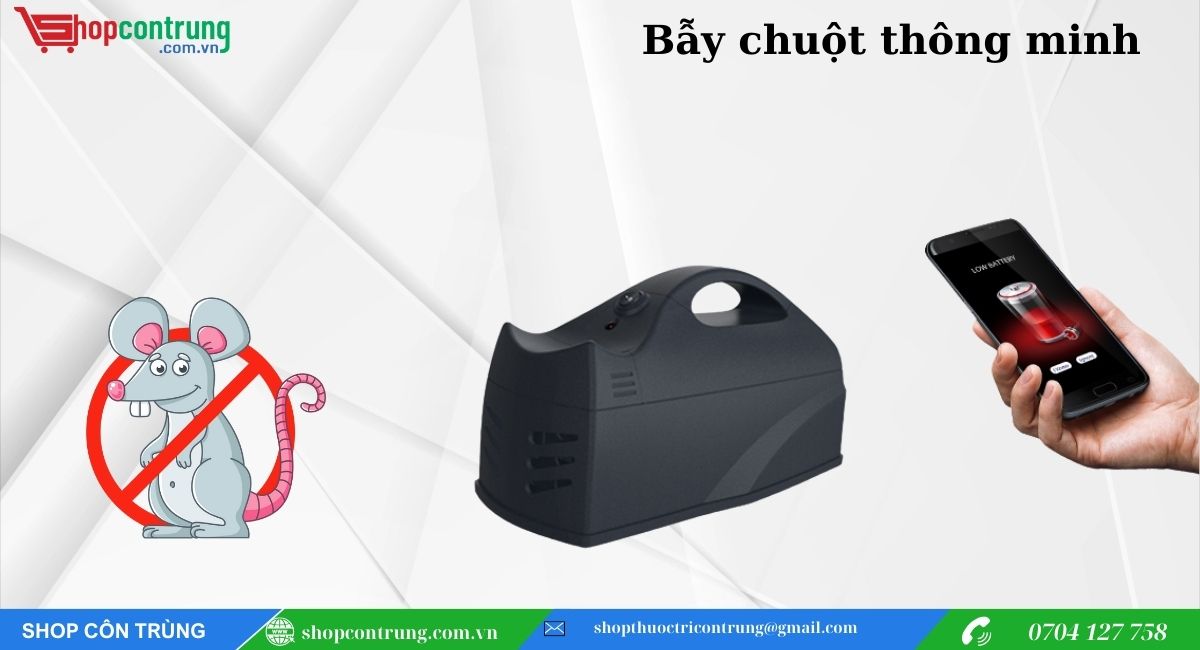 Bẫy chuột thông minh nhất điện tử