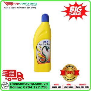 Tinh dầu đuổi rắn ASA tinh dầu tự nhiên không hóa chất độc hại