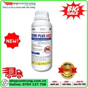 Chế phẩm diệt côn trùng SUMI PLUS 60EC
