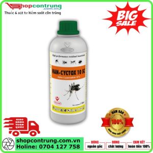 Han-Cyctox 10SC – Thuốc diệt muỗi & côn trùng mạnh mẽ, an toàn và hiệu quả cao