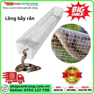 Lồng bắt rắn, lồng bẫy rắn an toàn nhanh hiệu quả