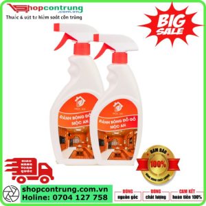 Xịt Đánh Bóng Đồ Gỗ Mộc An 500ML