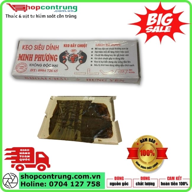 Keo dính chuột Minh Phương hàng chính hãng