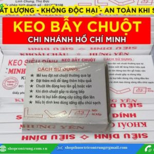 cách sử dụng Keo dính chuột Minh Phương hiệu quả nhất
