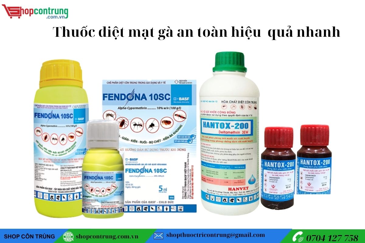THUỐC TRỊ MẠT GÀ TỐT NHẤT