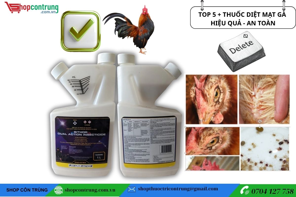 Bithor Dual Action THUỐC DIỆT MẠT GÀ