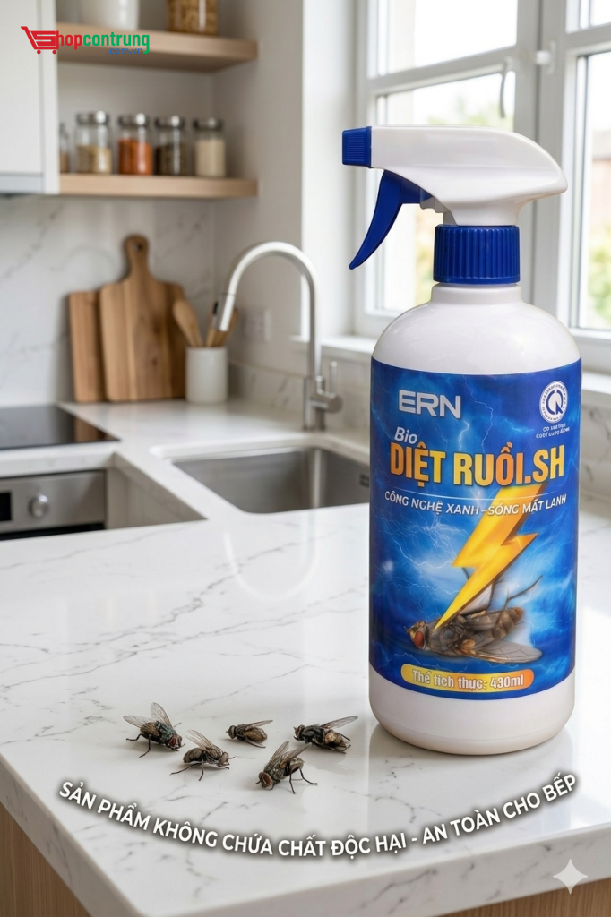 bình xịt diệt ruồi sinh học BIO SH 430ml (1)